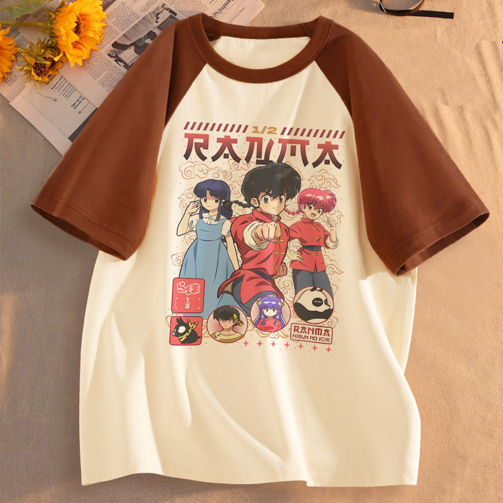 Women'S Fashion From The 80S - تي شيرت Ranma 1/2 Saotome للسيدات