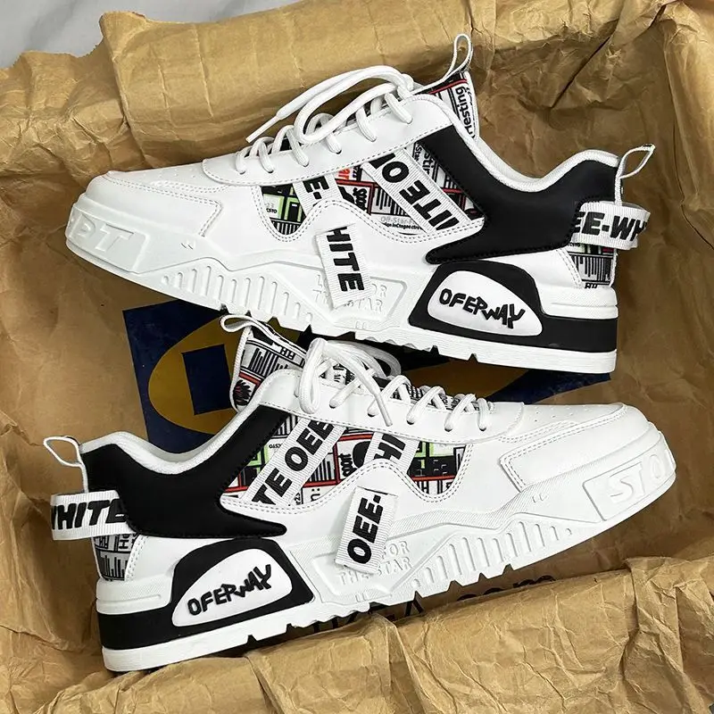 Women'S Fashion Tennis Shoes - أحذية رياضية كاجوال من الجلد أحذية