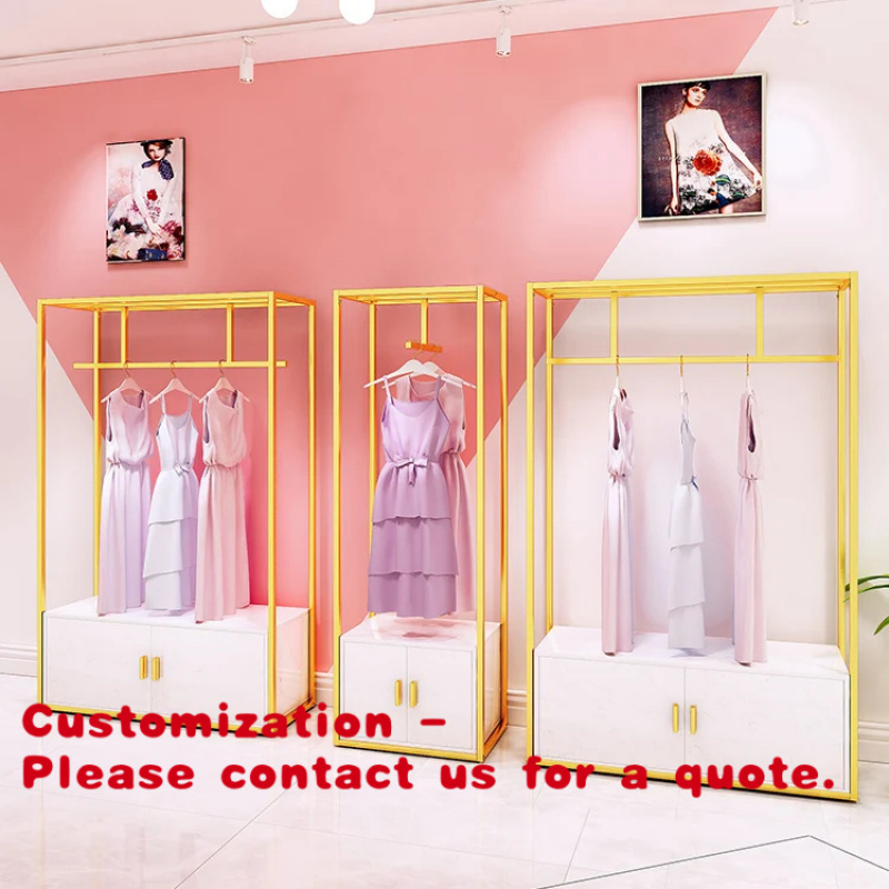 Women'S Fashion Retailers - رفوف عرض معدنية مخصصة لمتاجر الملابس