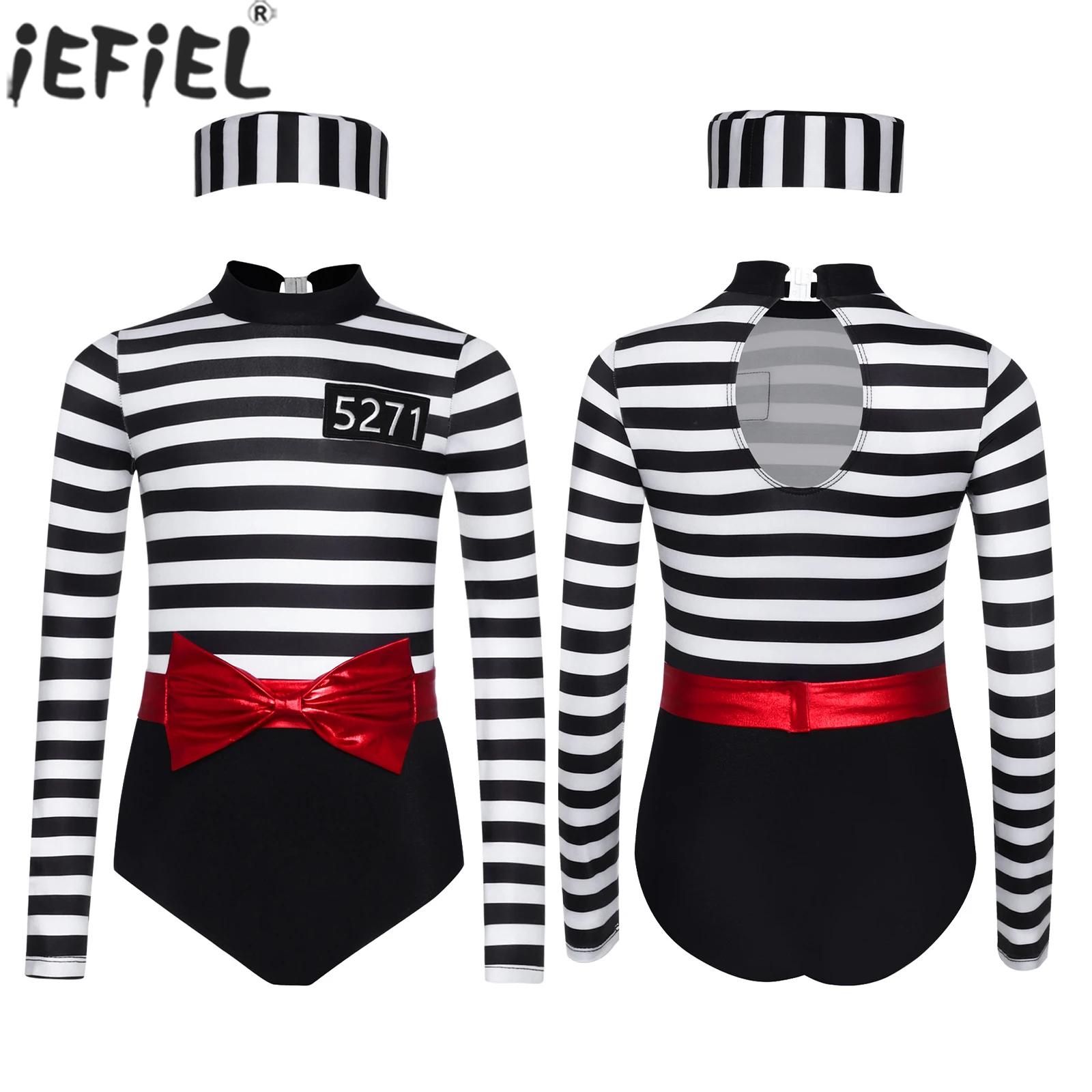 Turtleneck Bodysuit - بدلة تنكري لسجين الهالوين للفتيات المراهقات