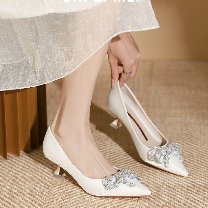 Women'S Fashion Summer 2025 - الكعب العالي 2025 صيف جديد مزاجه