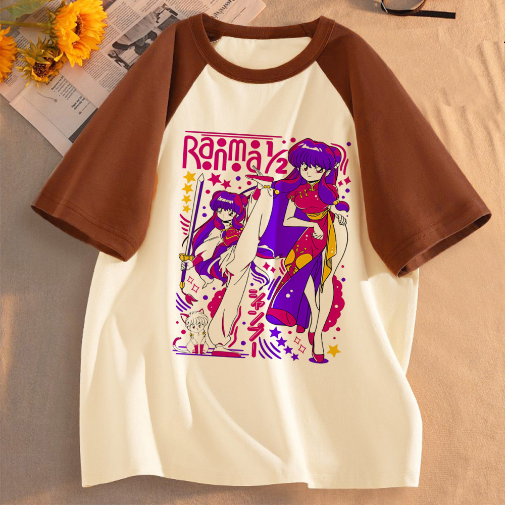 تي شيرت Ranma 1/2 Saotome للسي - مراجعة Women'S Fashion From The 80S وسعره