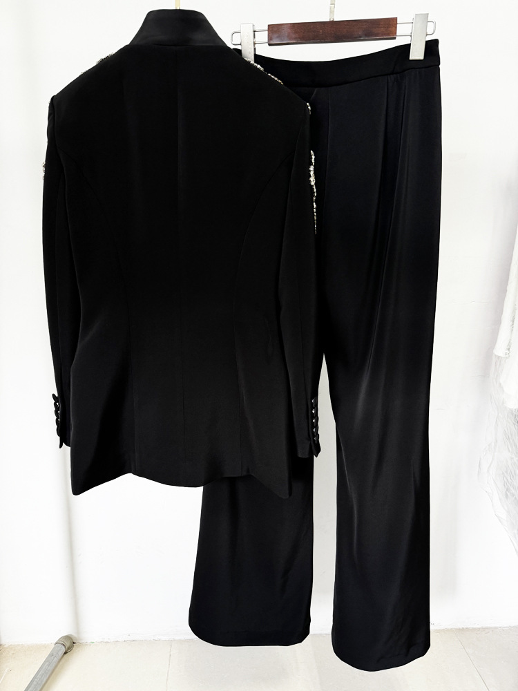 أحدث طقم بدلة نسائية من تصميم  - مراجعة Wide Leg Palazzo Pants وسعره