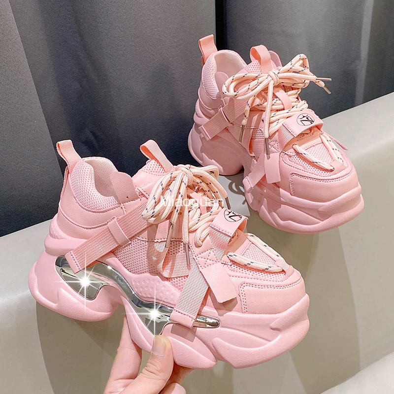 أحذية رياضية غليظة النعل للنسا - مراجعة Women'S Fashion Tennis Shoes وسعره