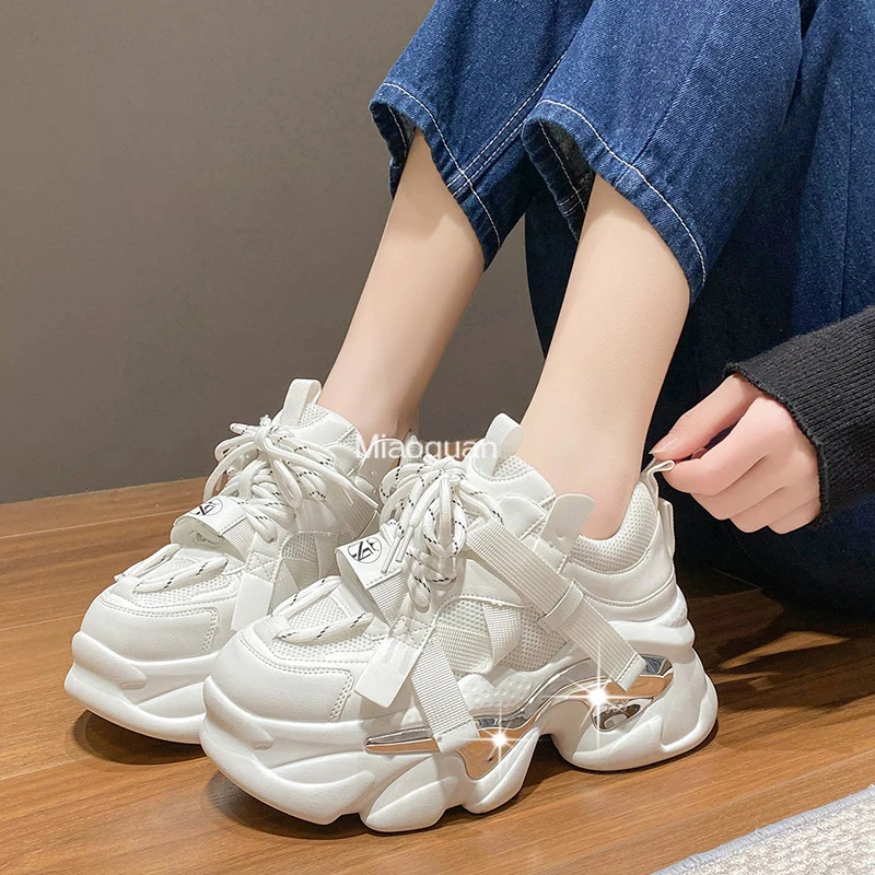 أحذية رياضية غليظة النعل للنسا - مراجعة Women'S Fashion Tennis Shoes وسعره