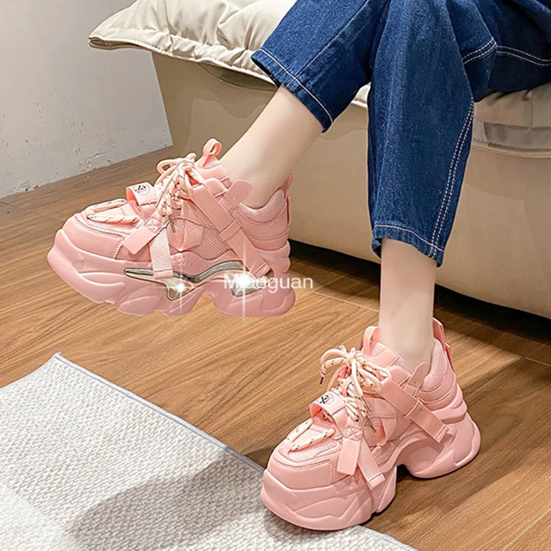 أحذية رياضية غليظة النعل للنسا - مراجعة Women'S Fashion Tennis Shoes وسعره