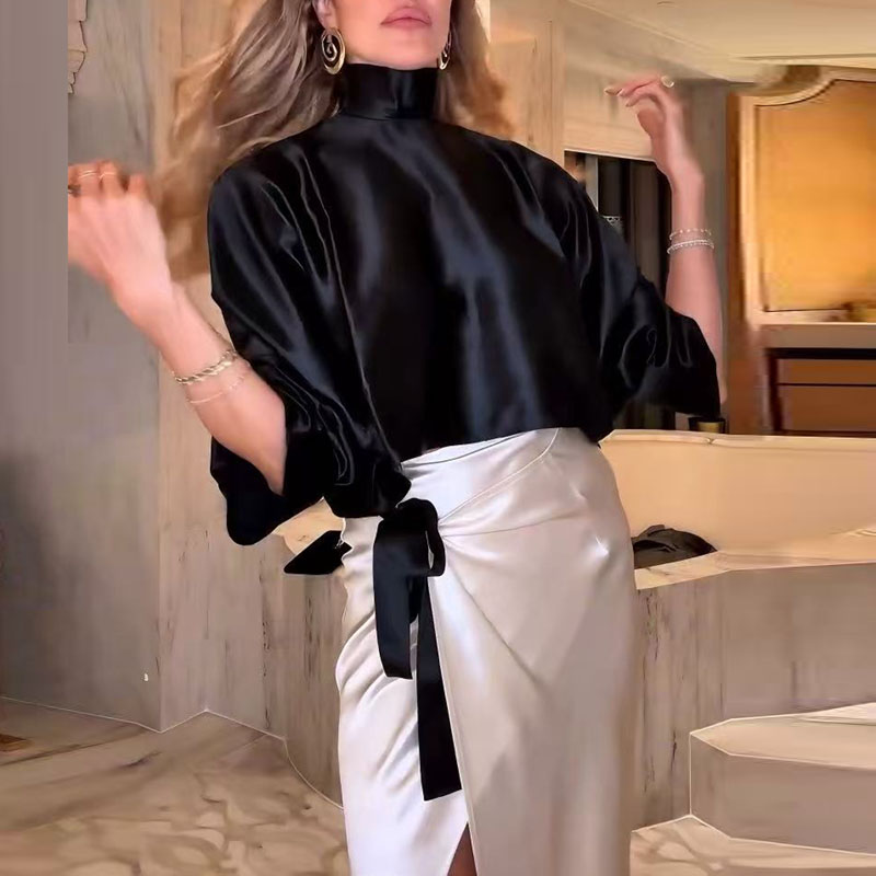 جديد قطعتين مجموعة أنيقة الياق - مراجعة Turtleneck Bodysuit وسعره