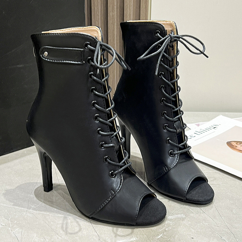 صنادل نسائية جديدة من نوع باوت - مراجعة Women'S Fashion Leather Boots وسعره