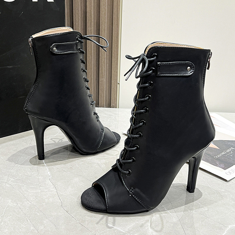 صنادل نسائية جديدة من نوع باوت - مراجعة Women'S Fashion Leather Boots وسعره