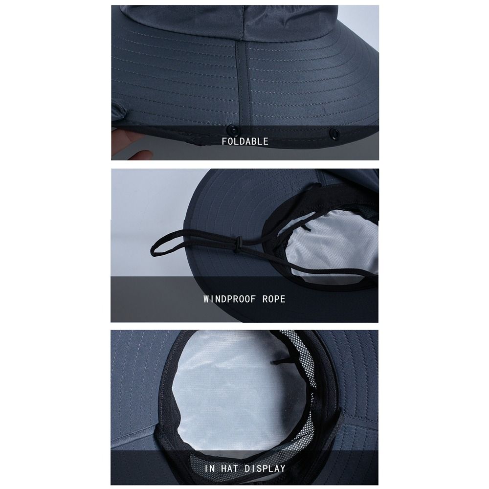 قبعة شمسية بسيطة للرجال والنسا - مراجعة Bucket Hat Women وسعره