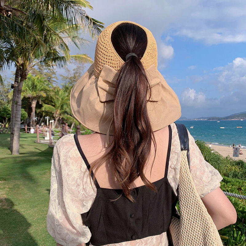 قبعة شمس نسائية سوداء واسعة ال - مراجعة Bucket Hat Women وسعره