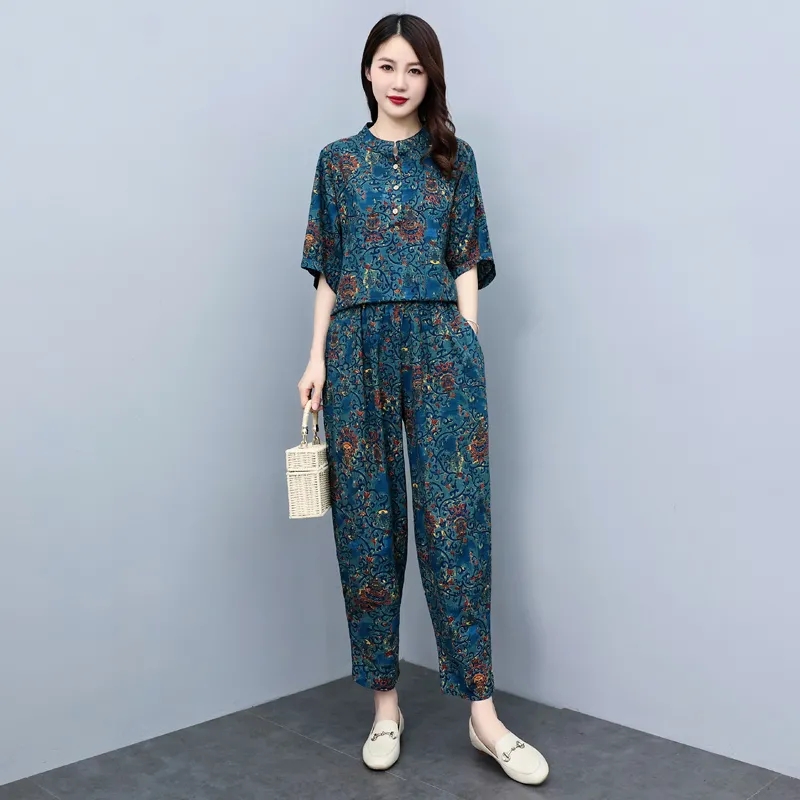 بدلة صيفية للأمهات متوسطات الع - مراجعة Wide Leg Palazzo Pants وسعره