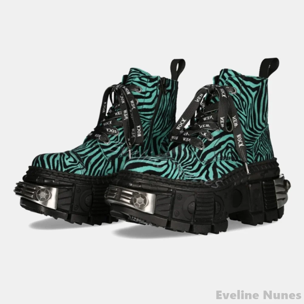 الرجعية التباين اللون ليوبارد  - مراجعة Women'S Fashion Leather Boots وسعره
