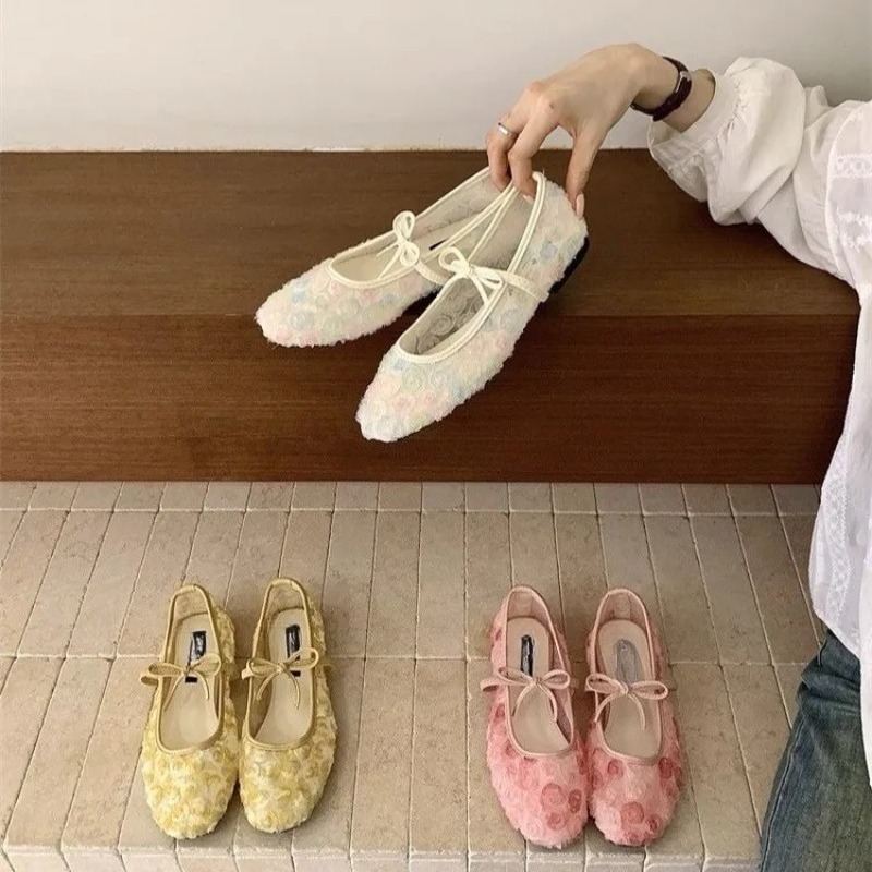 أحذية ماري جين شبكية جديدة بتص - مراجعة Women'S Fashion Spring Summer 2026 وسعره