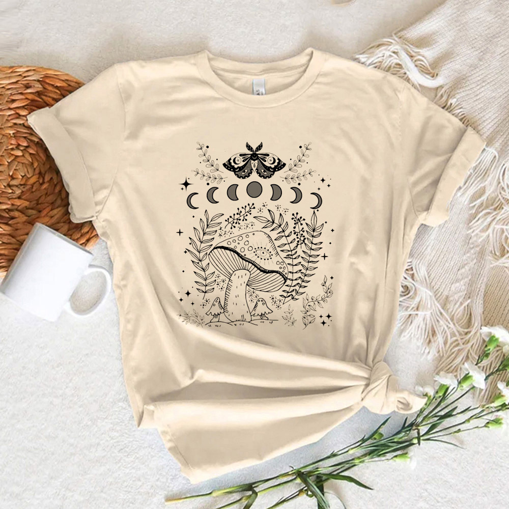 قميص Goblincore Top Tees Girl  - مراجعة Women'S Fashion From The 80S وسعره