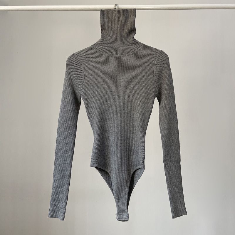 ملابس داخلية نسائية بأكمام طوي - مراجعة Turtleneck Bodysuit وسعره