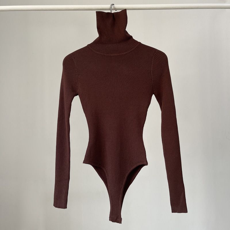 ملابس داخلية نسائية بأكمام طوي - مراجعة Turtleneck Bodysuit وسعره