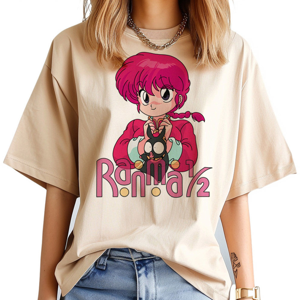 تي شيرت Ranma للمراهقين ريترو  - مراجعة Women'S Fashion From The 80S وسعره