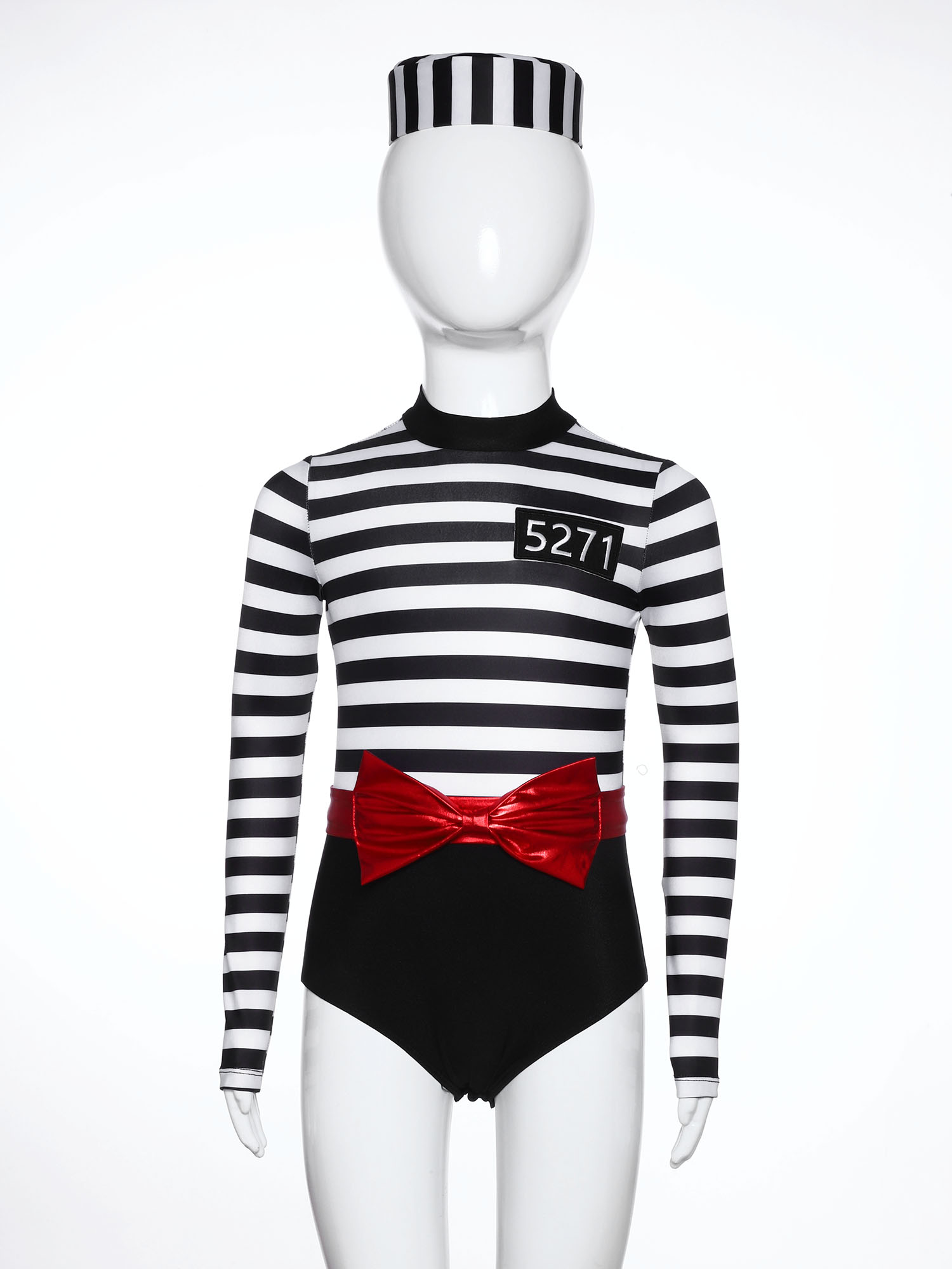 بدلة تنكري لسجين الهالوين للفت - مراجعة Turtleneck Bodysuit وسعره