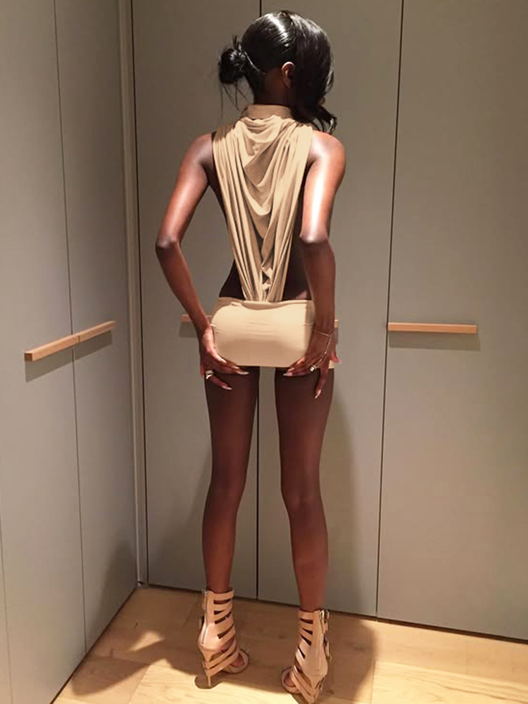 طقم نسائي مثير من قطعتين بتصمي - مراجعة Turtleneck Bodysuit وسعره